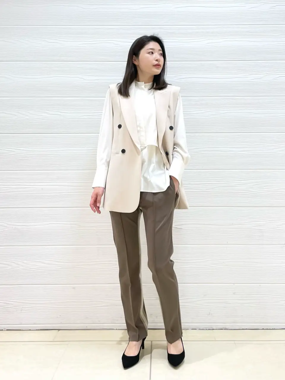 JOSEPH スタッフ コーディネート画像