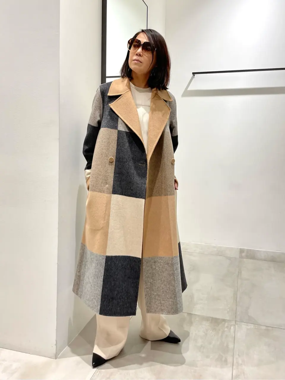  米山美紀 コーディネート画像