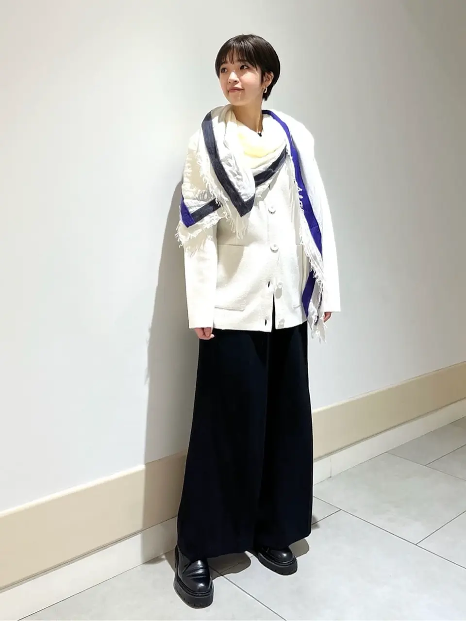 JOSEPH スタッフ コーディネート画像