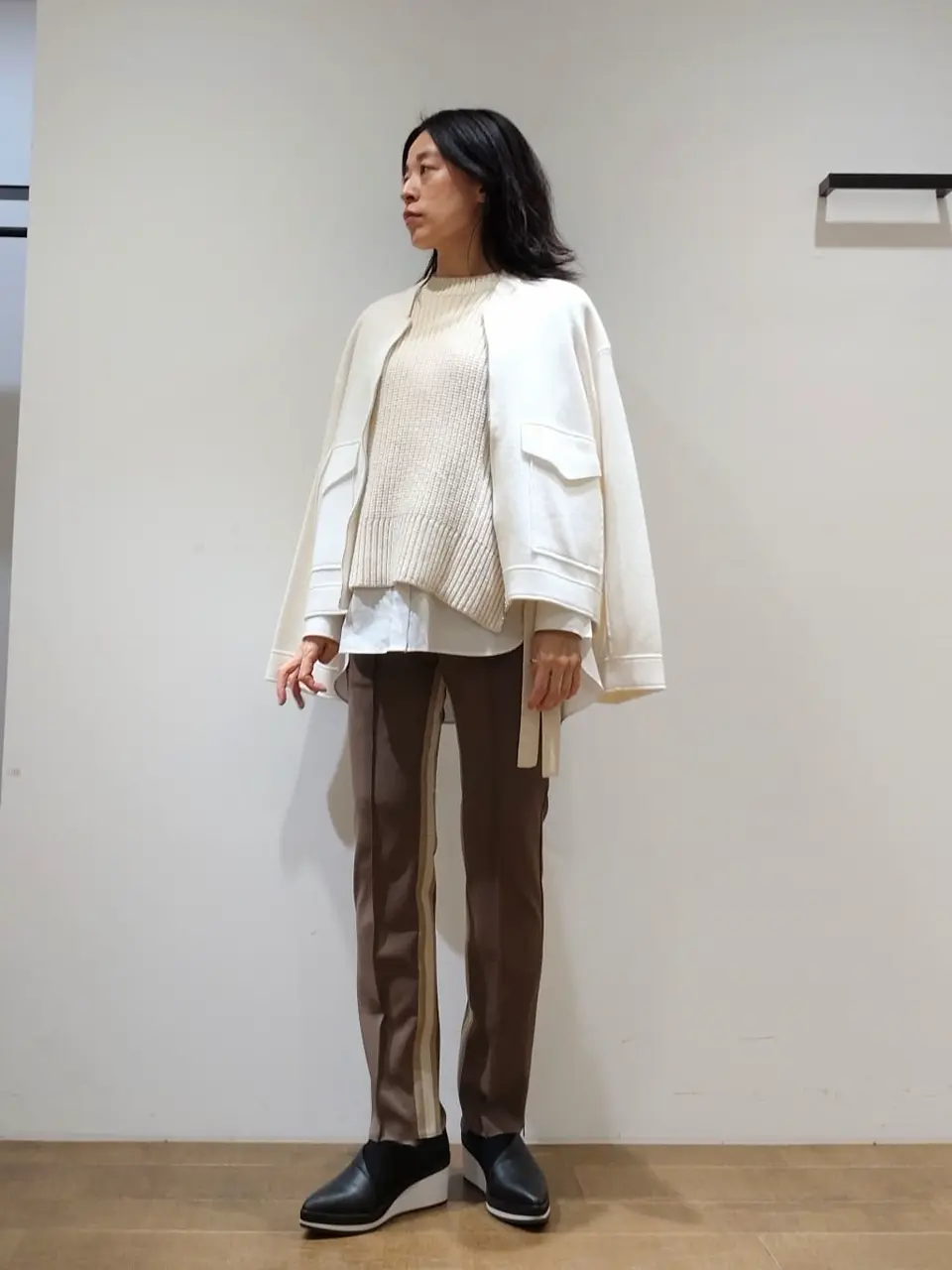 JOSEPH スタッフ コーディネート画像