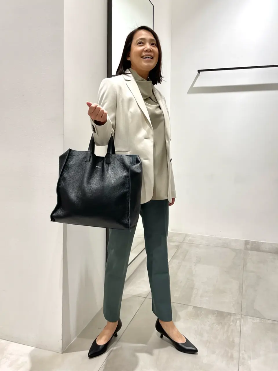  米山美紀 コーディネート画像