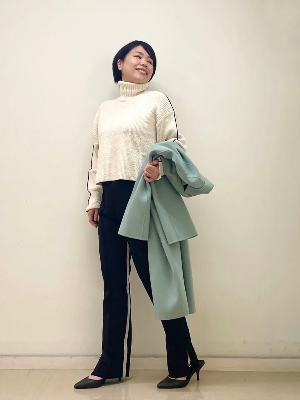 JOSEPH スタッフ コーディネート画像