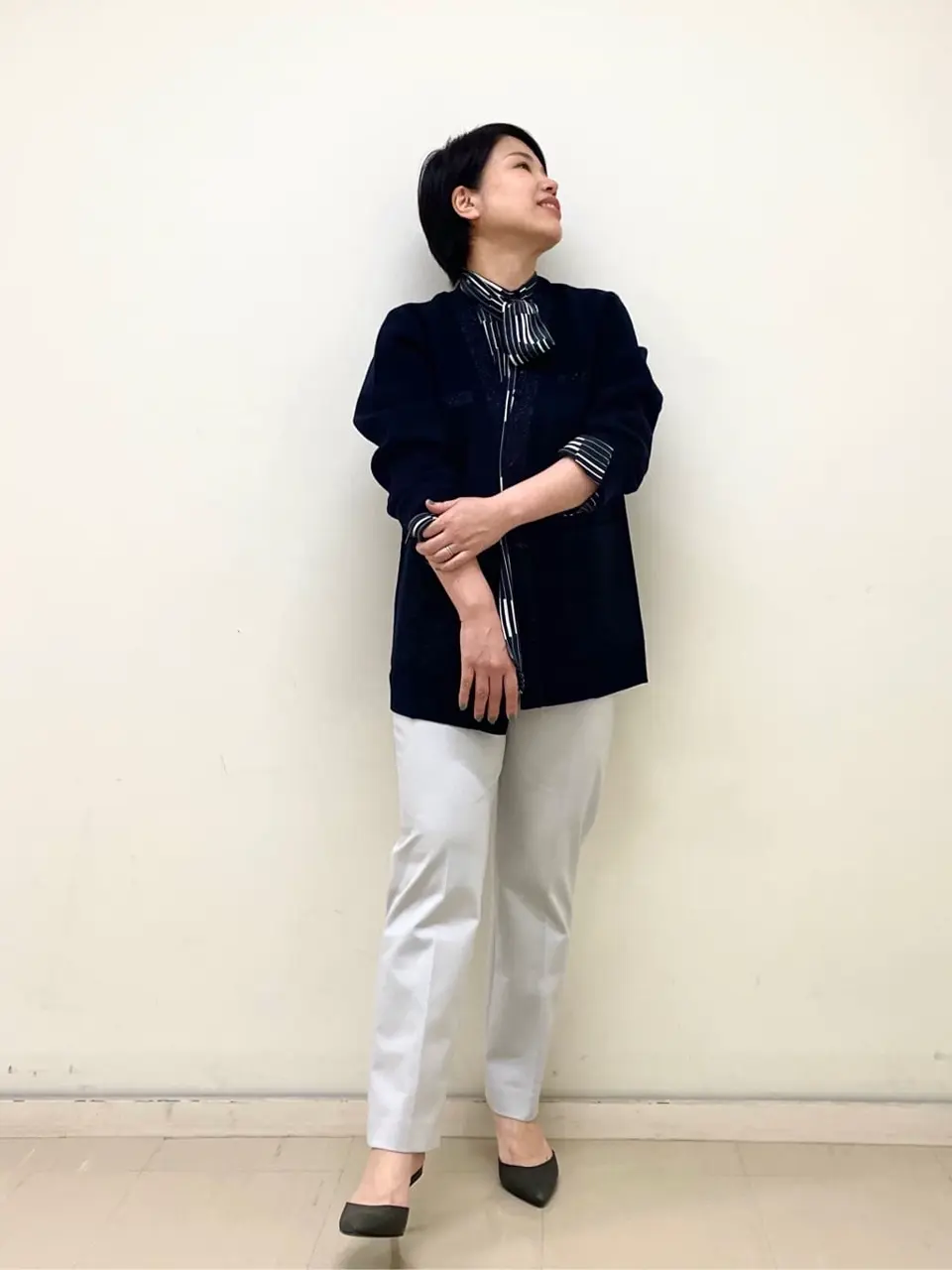 JOSEPH スタッフ コーディネート画像