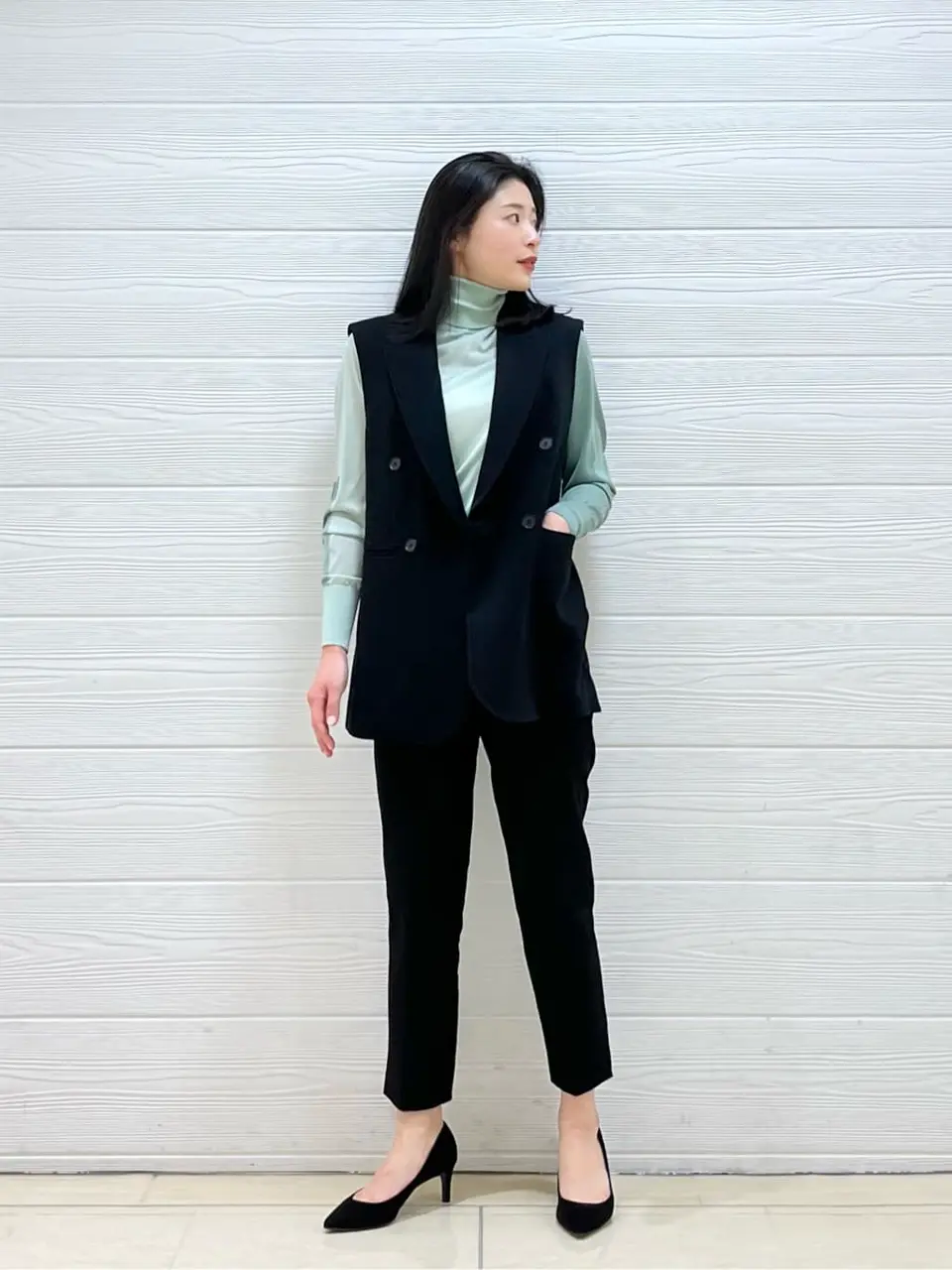 JOSEPH スタッフ コーディネート画像