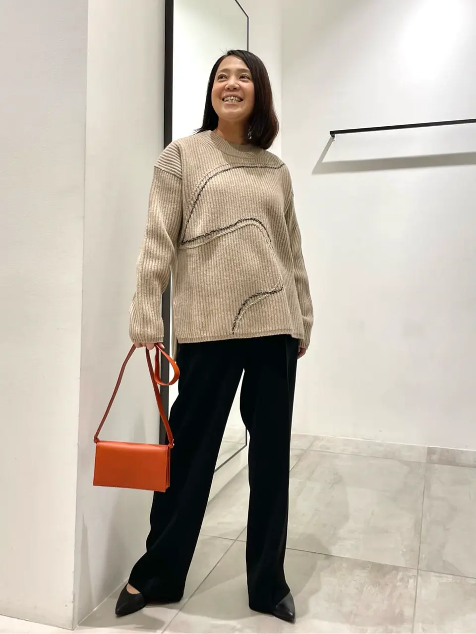  米山美紀 コーディネート画像