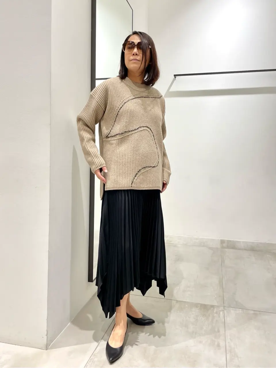  米山美紀 コーディネート画像