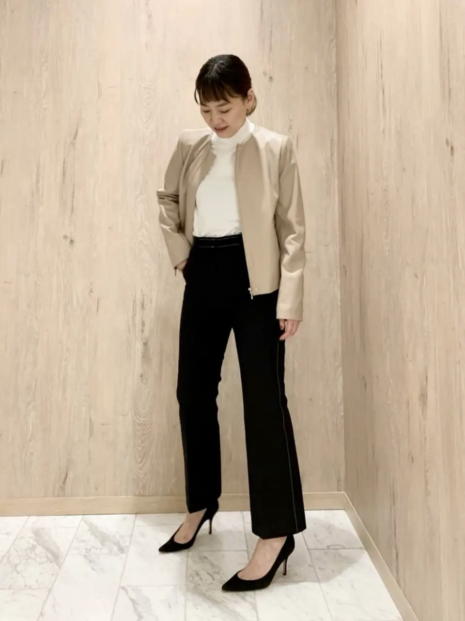 JOSEPH スタッフ コーディネート画像