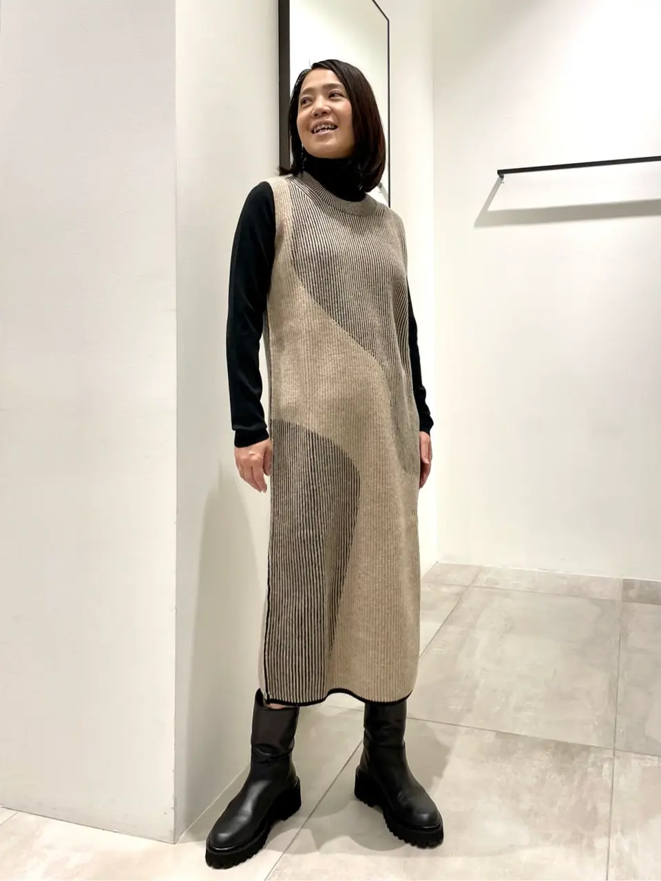  米山美紀 コーディネート画像