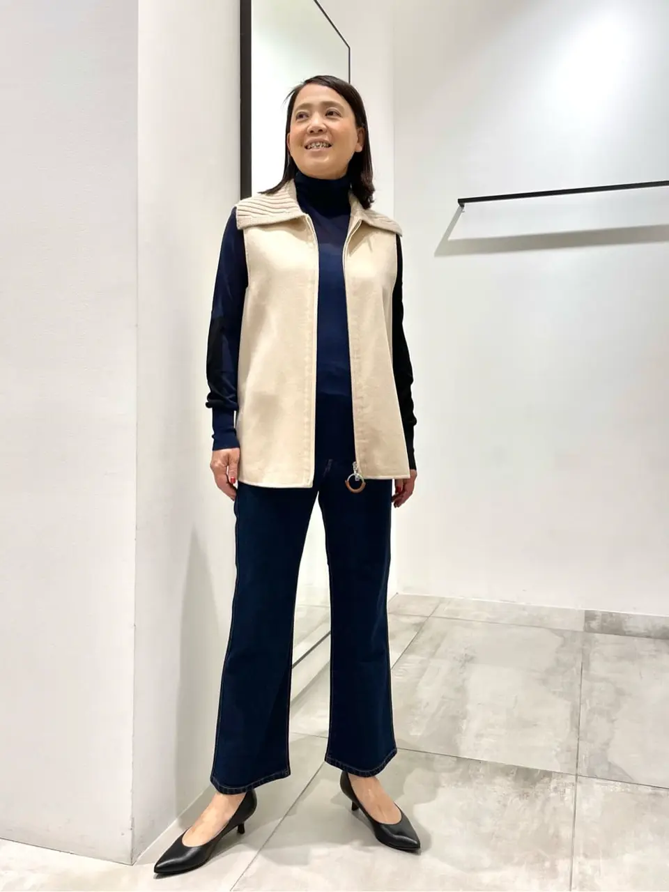  米山美紀 コーディネート画像