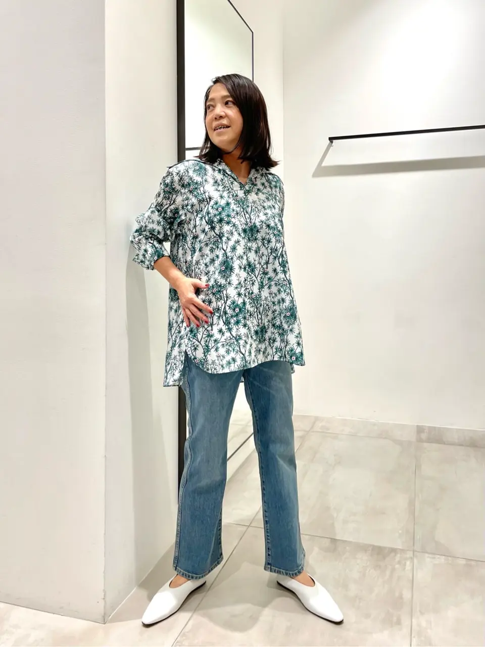  米山美紀 コーディネート画像