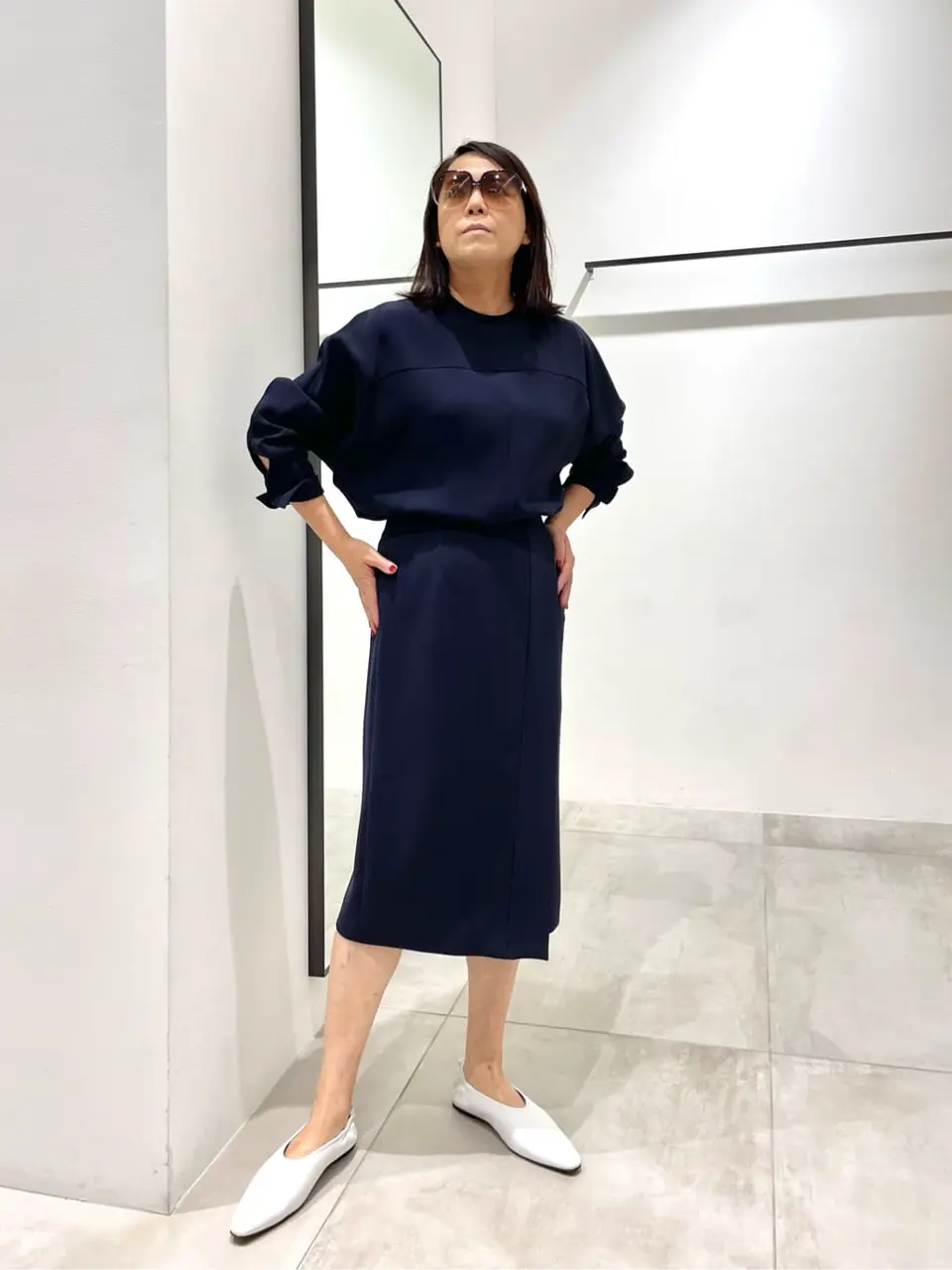  米山美紀 コーディネート画像