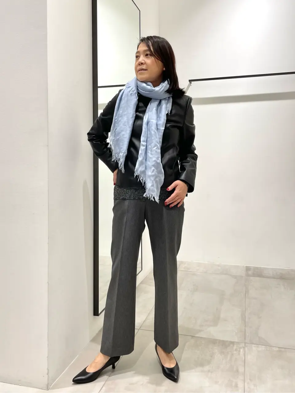  米山美紀 コーディネート画像