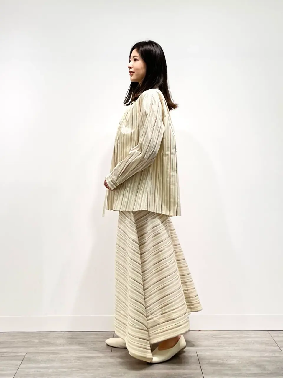 JOSEPH スタッフ コーディネート画像