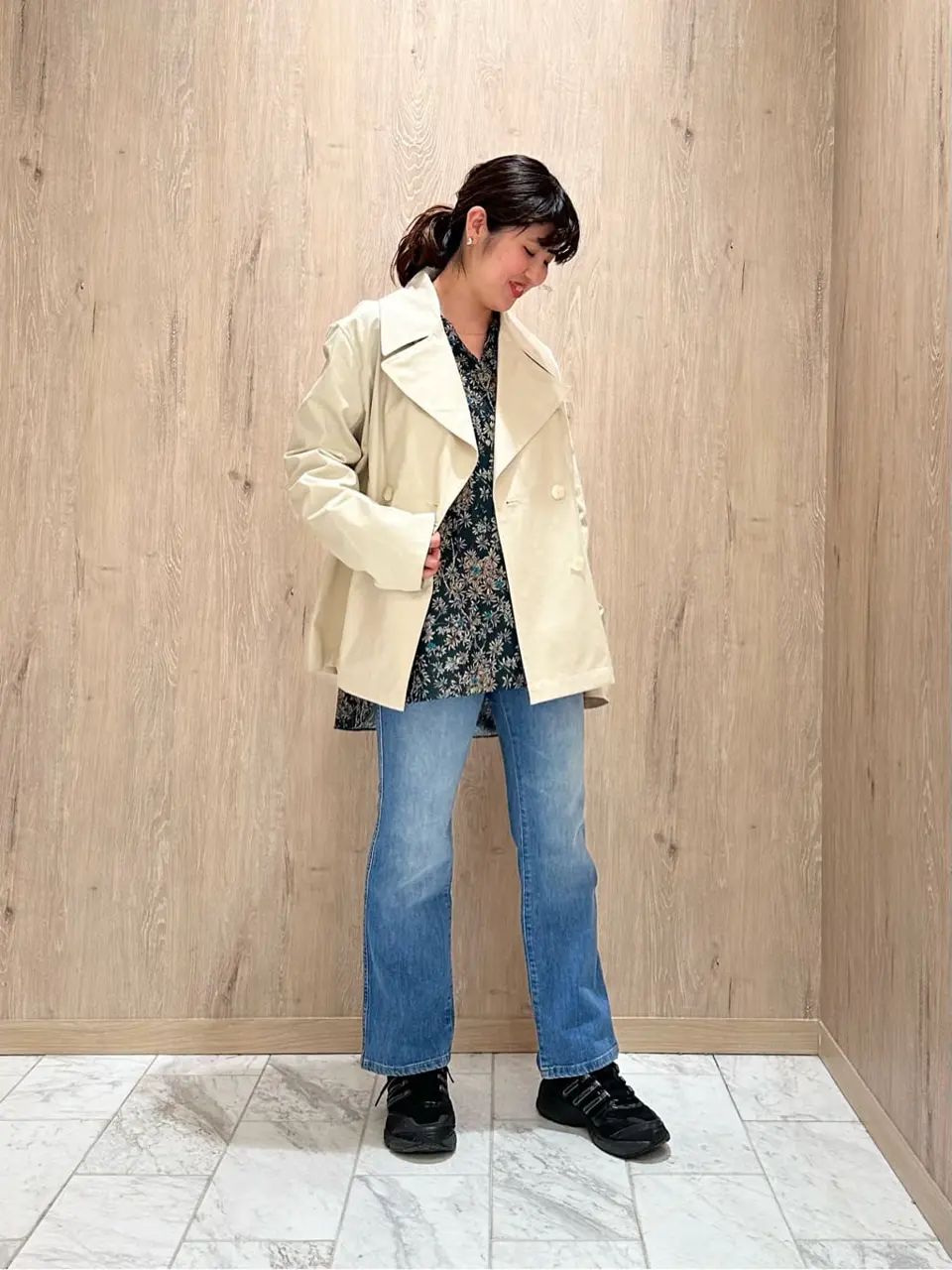  スタッフ コーディネート画像