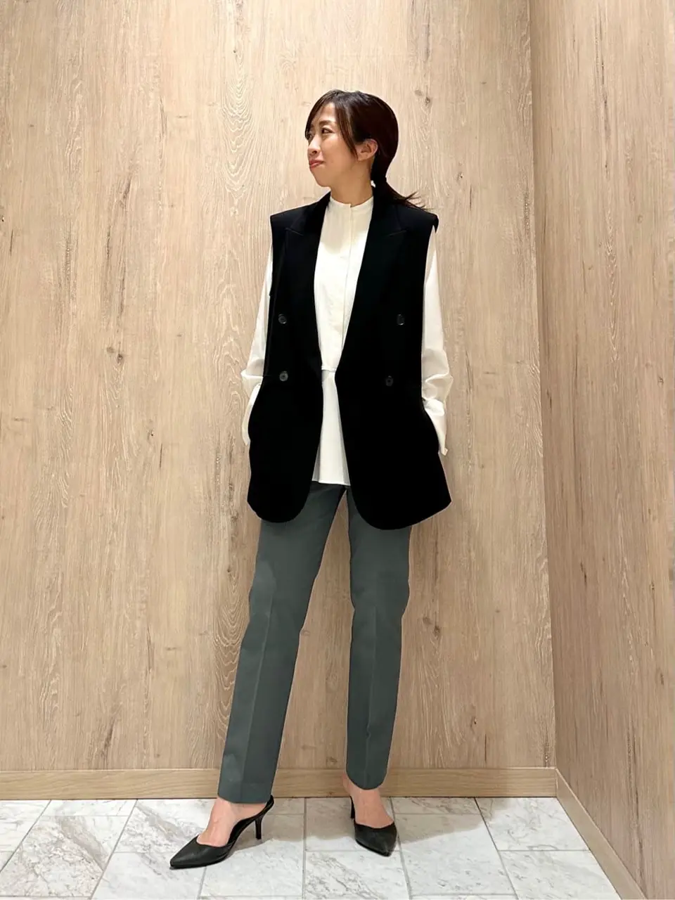 JOSEPH スタッフ コーディネート画像