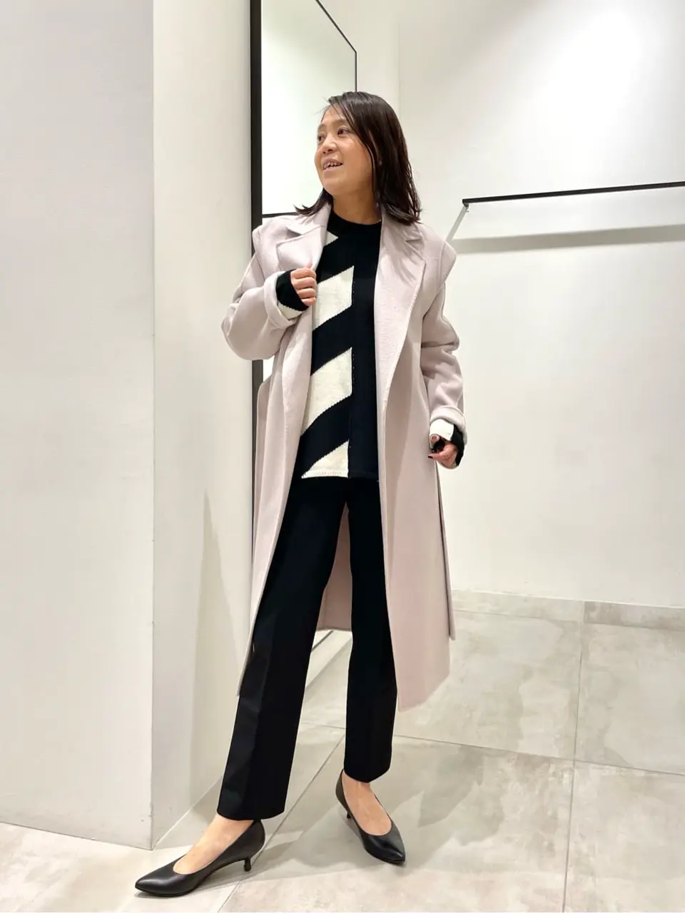  米山美紀 コーディネート画像