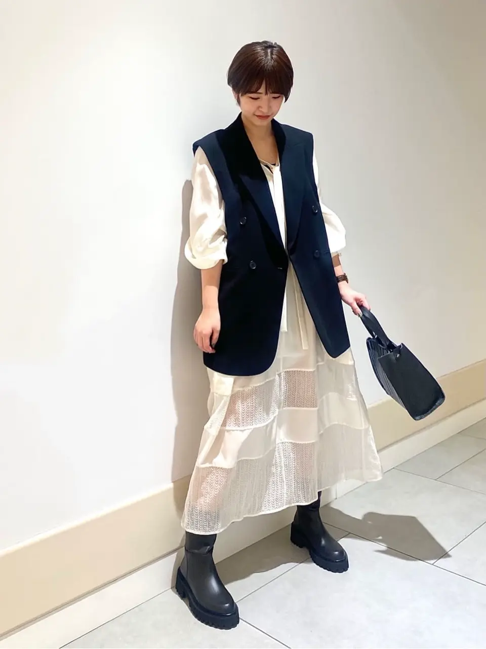 JOSEPH スタッフ コーディネート画像