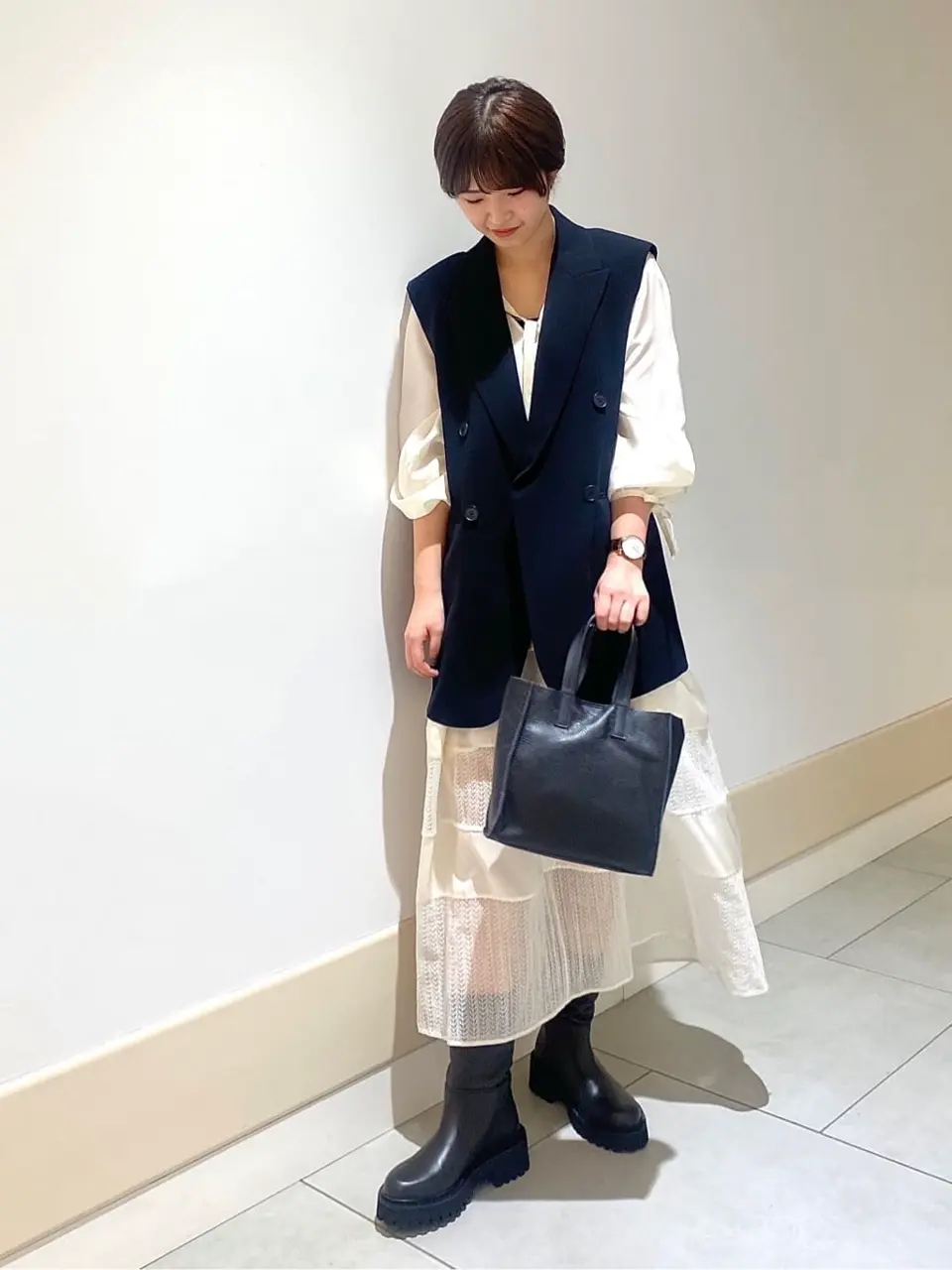 JOSEPH スタッフ コーディネート画像