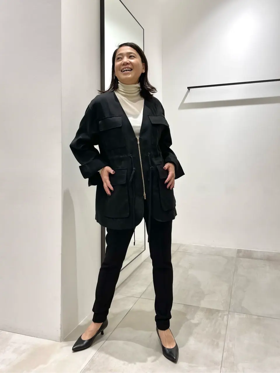  米山美紀 コーディネート画像