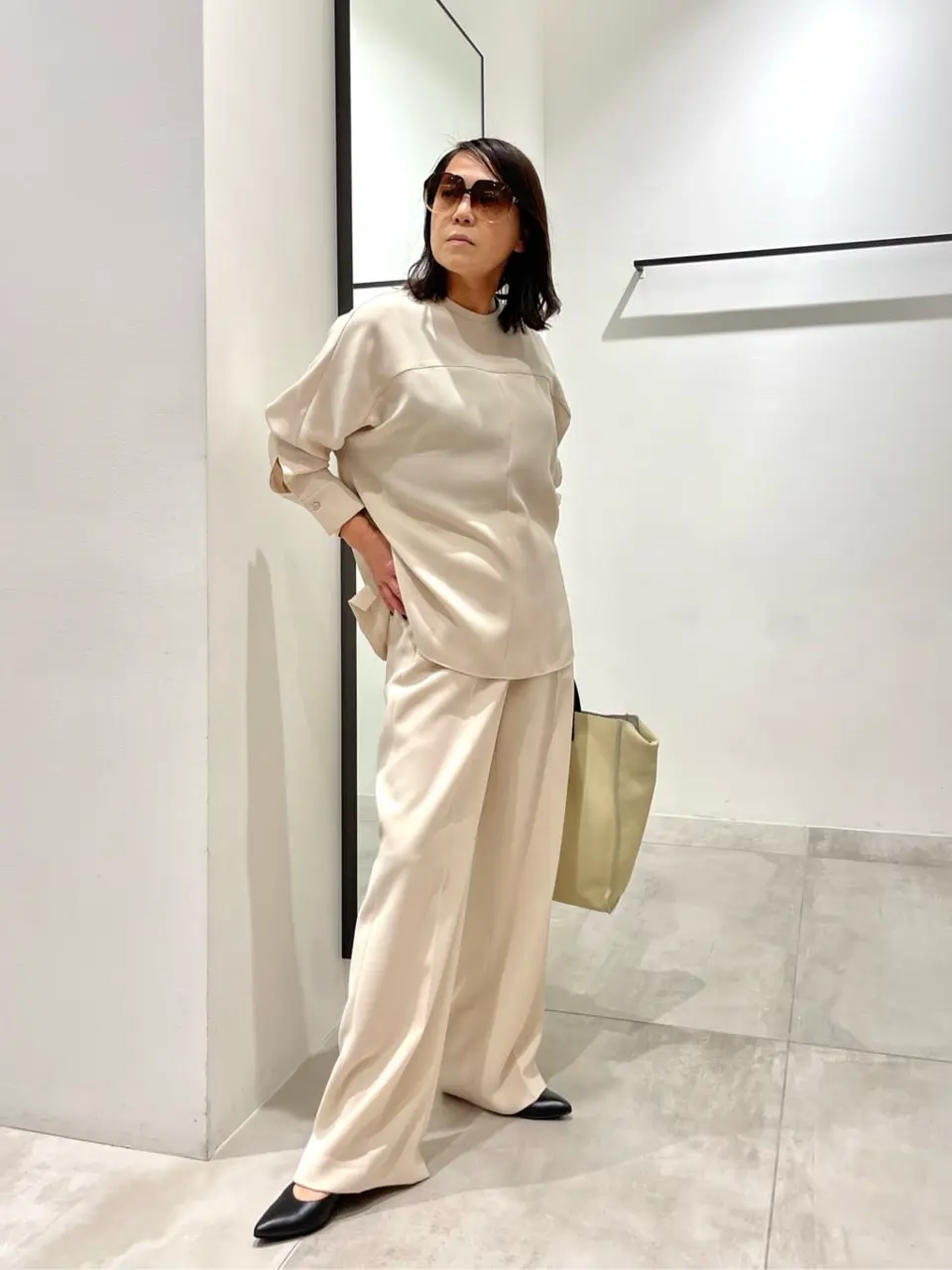  米山美紀 コーディネート画像