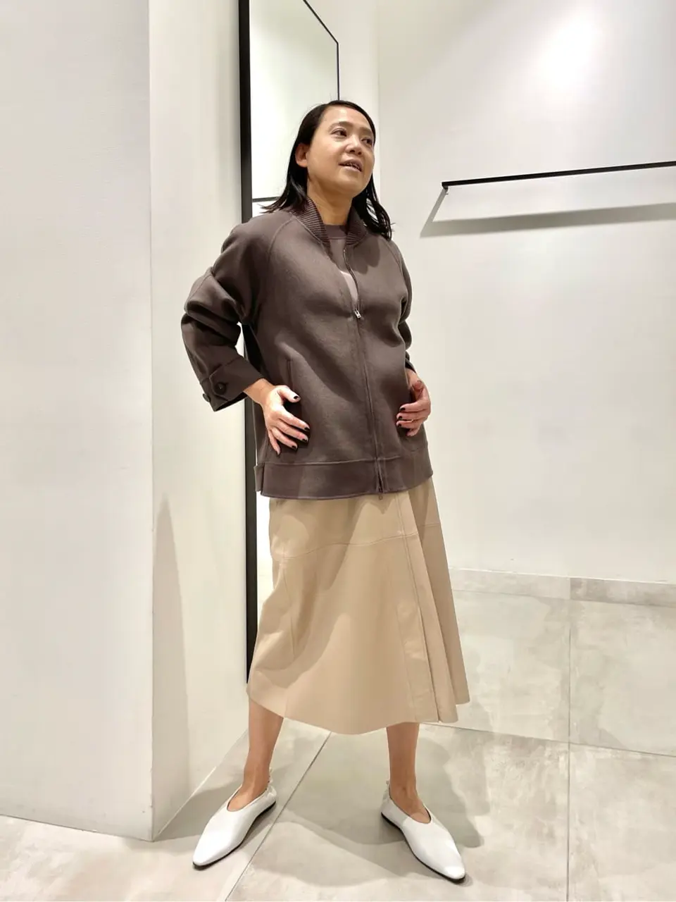  米山美紀 コーディネート画像