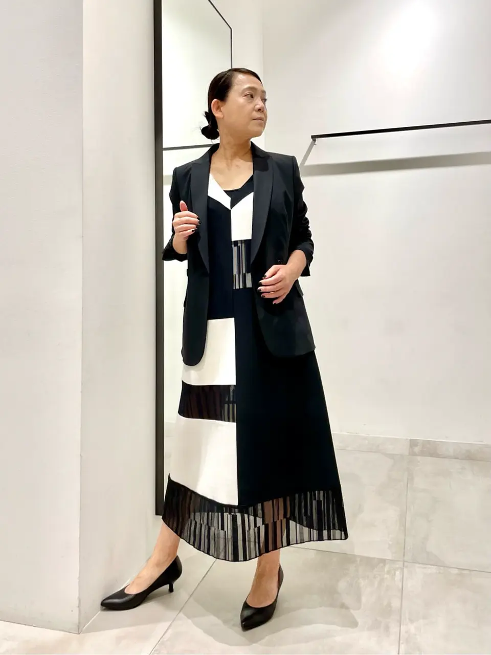  米山美紀 コーディネート画像