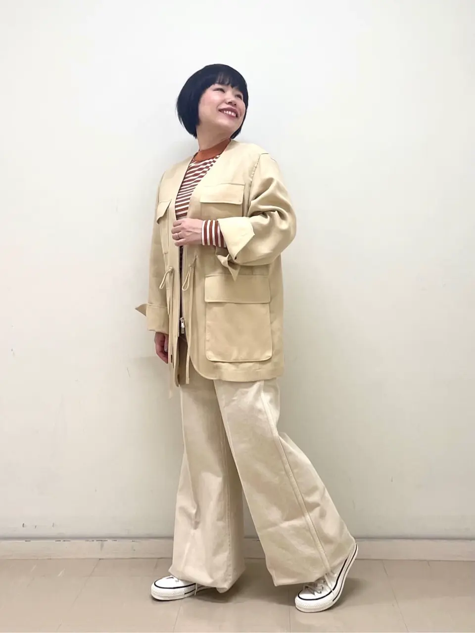  スタッフ コーディネート画像