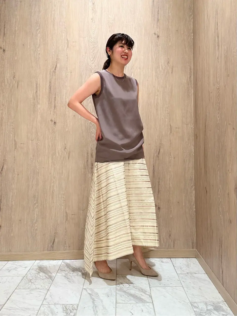 JOSEPH スタッフ コーディネート画像