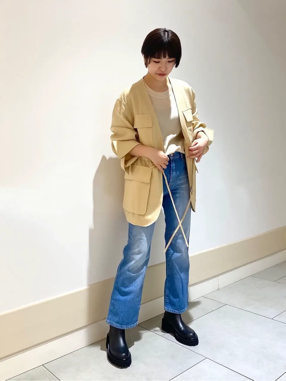 JOSEPH スタッフ コーディネート画像