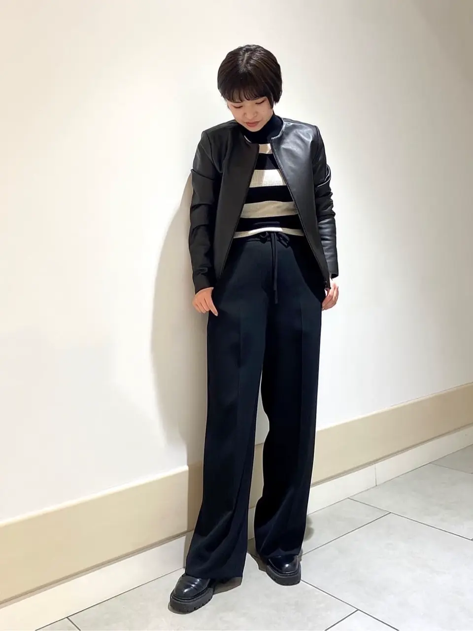 JOSEPH スタッフ コーディネート画像