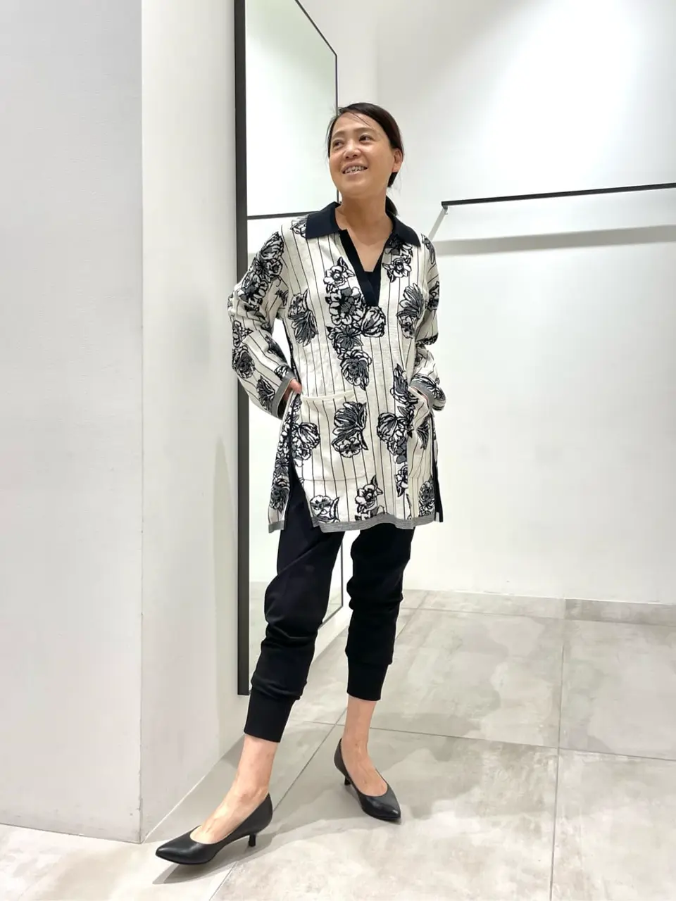  米山美紀 コーディネート画像