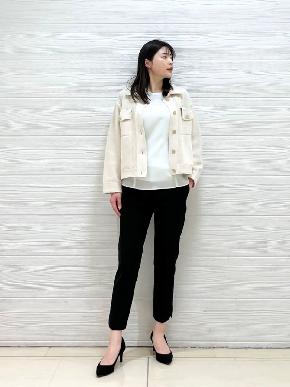 JOSEPH スタッフ コーディネート画像