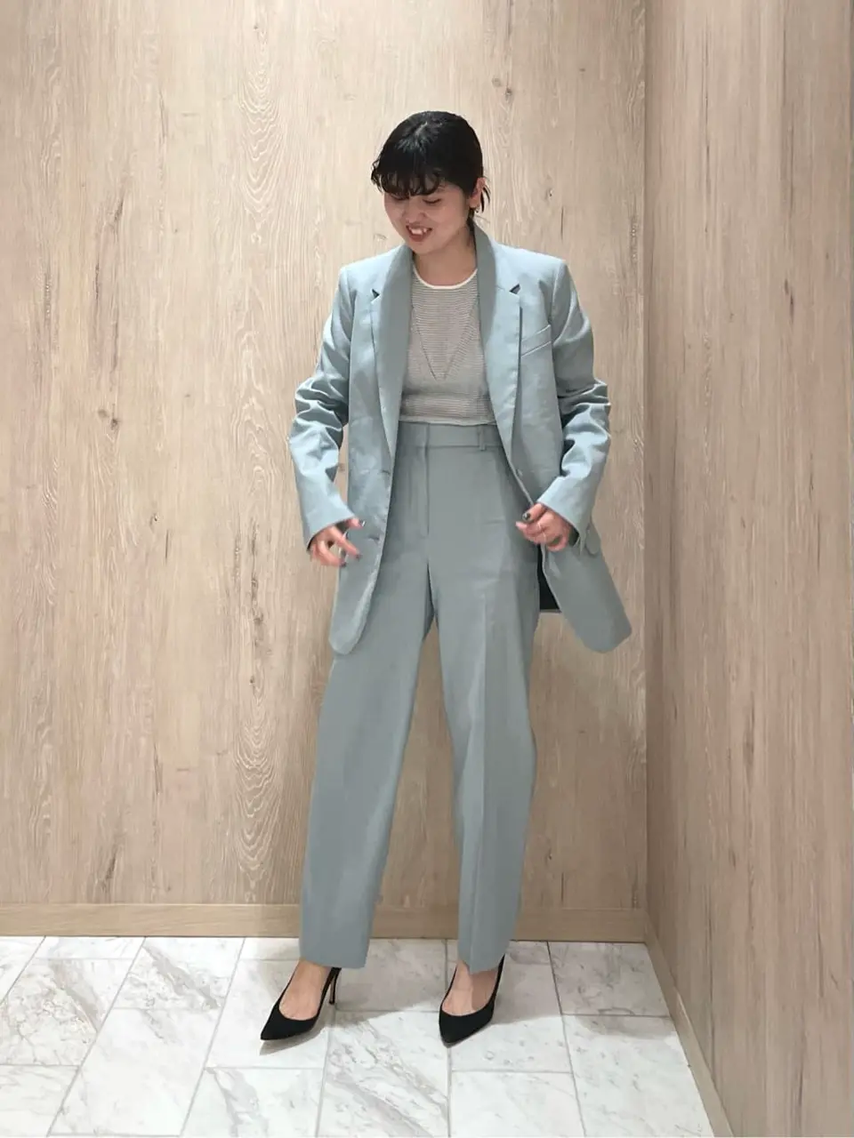 JOSEPH スタッフ コーディネート画像