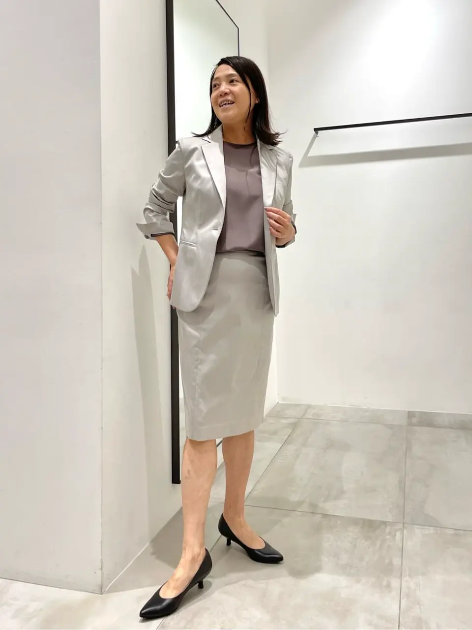  米山美紀 コーディネート画像