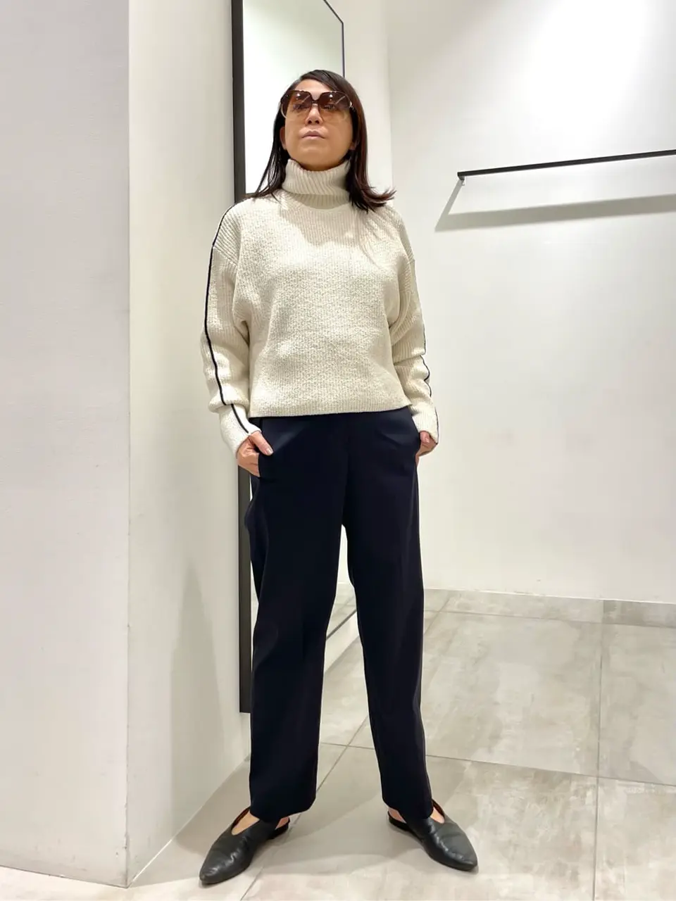  米山美紀 コーディネート画像