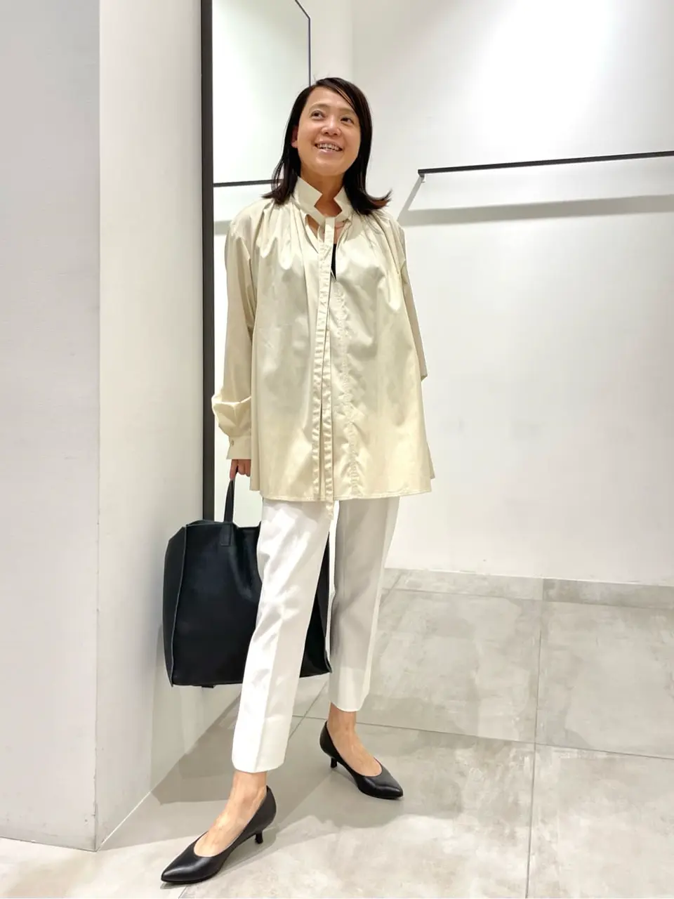  米山美紀 コーディネート画像