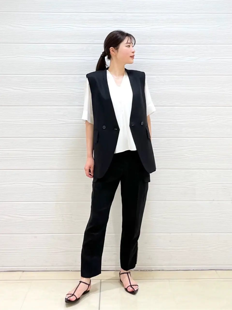 JOSEPH スタッフ コーディネート画像