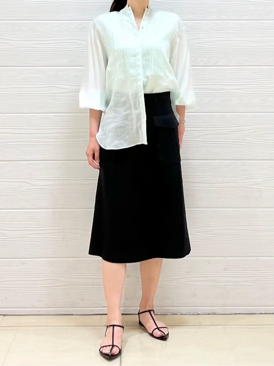 JOSEPH スタッフ コーディネート画像