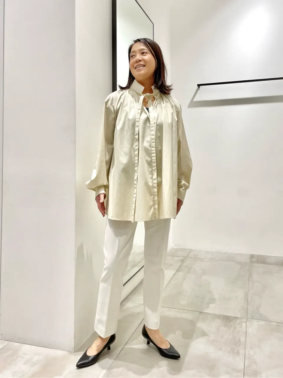  米山美紀 コーディネート画像