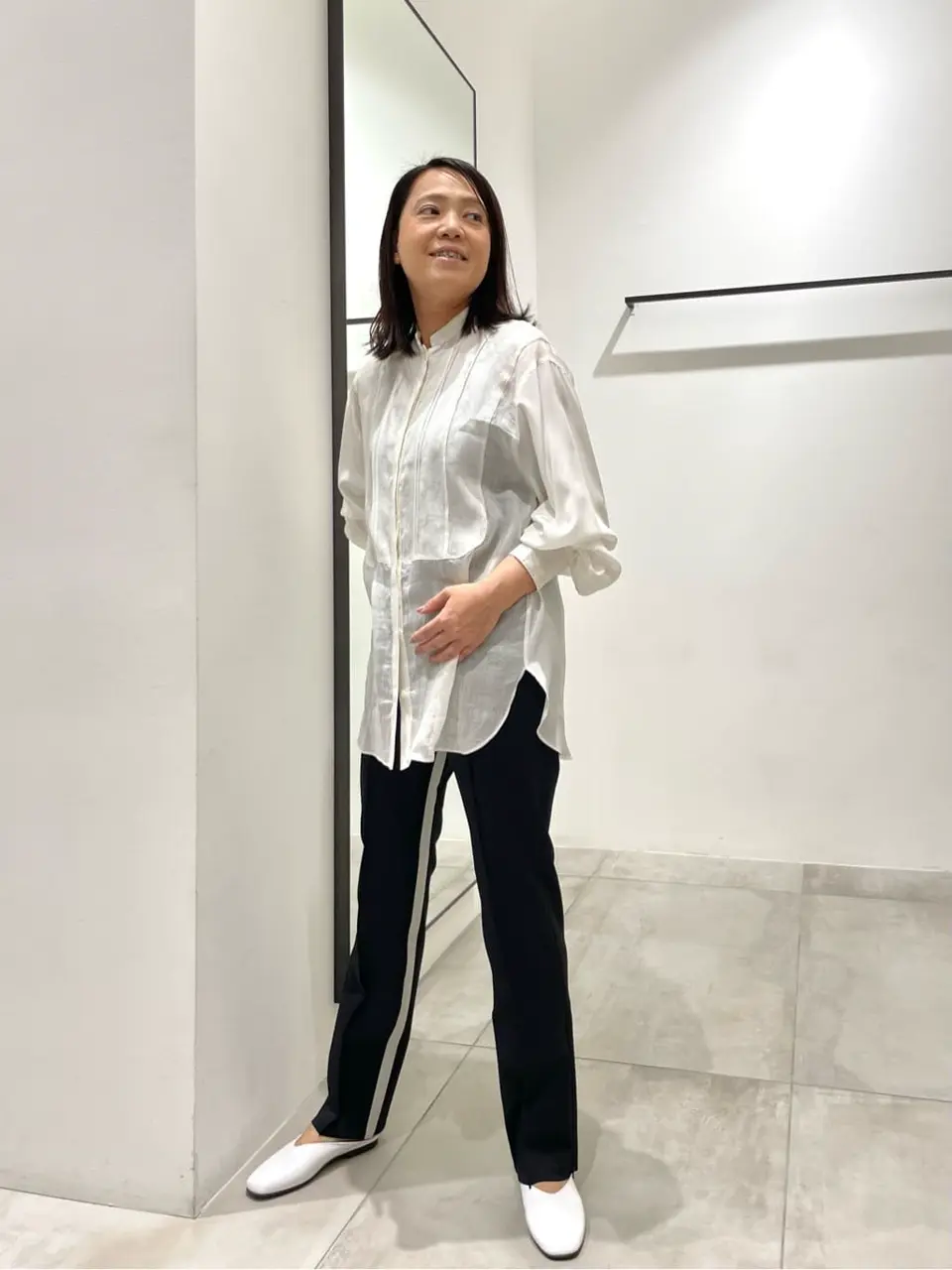  米山美紀 コーディネート画像