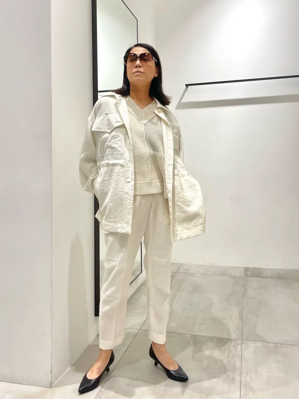  米山美紀 コーディネート画像