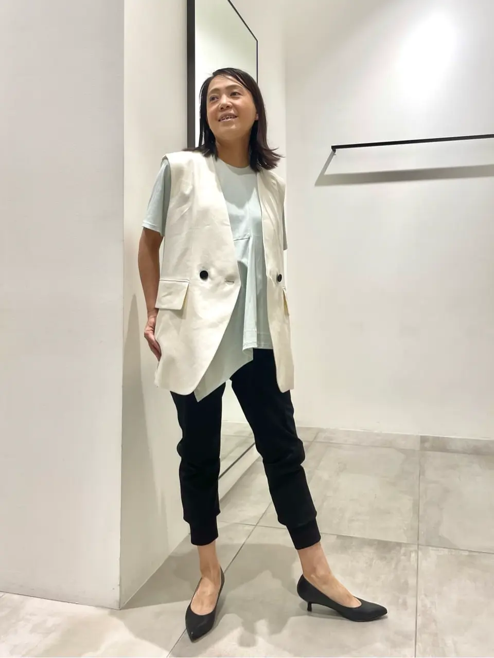  米山美紀 コーディネート画像