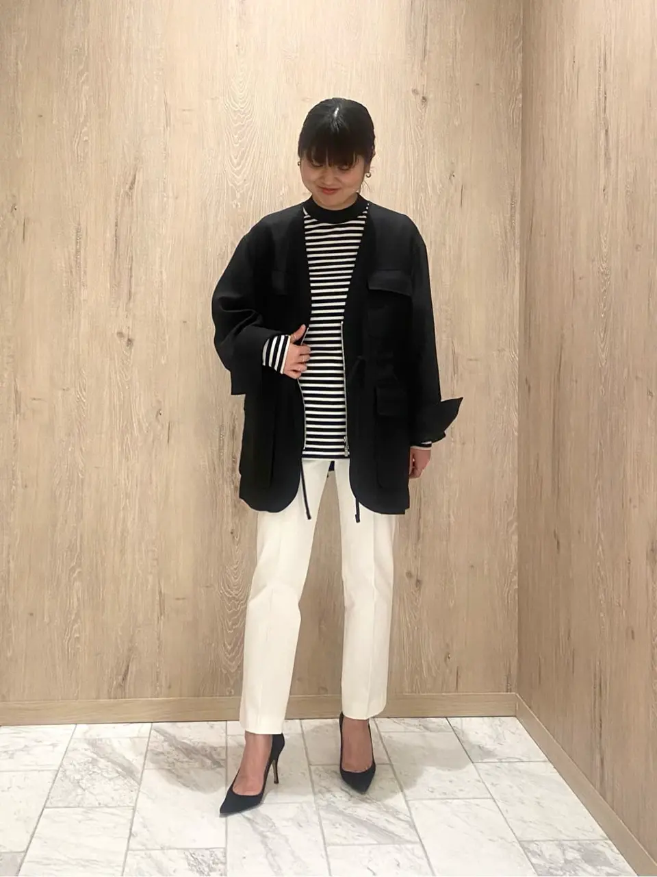 JOSEPH スタッフ コーディネート画像