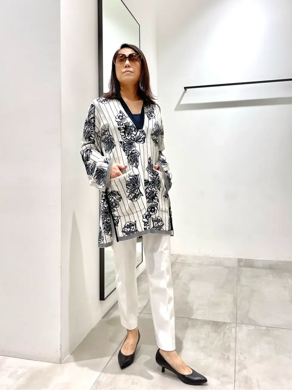  米山美紀 コーディネート画像