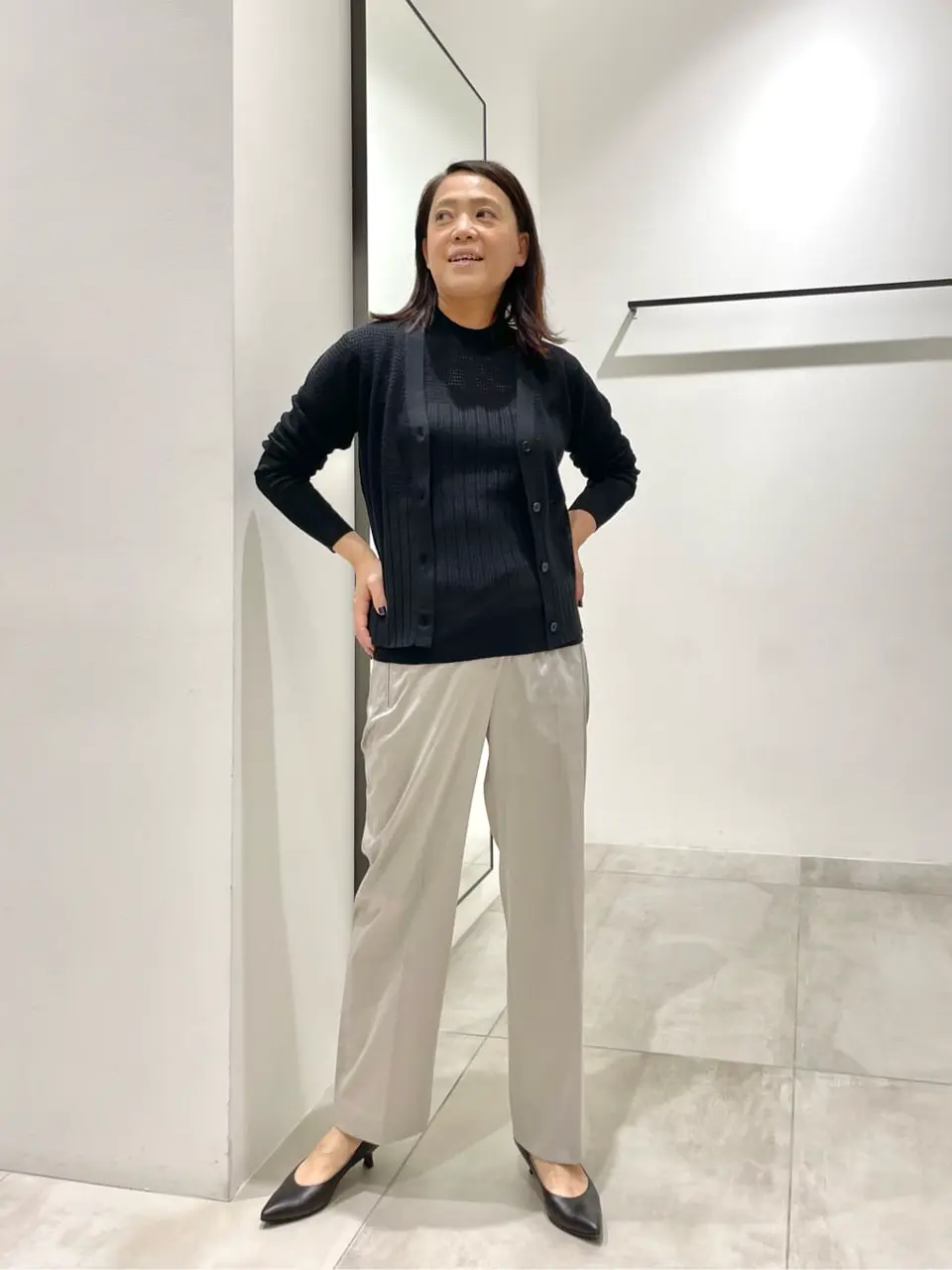  米山美紀 コーディネート画像