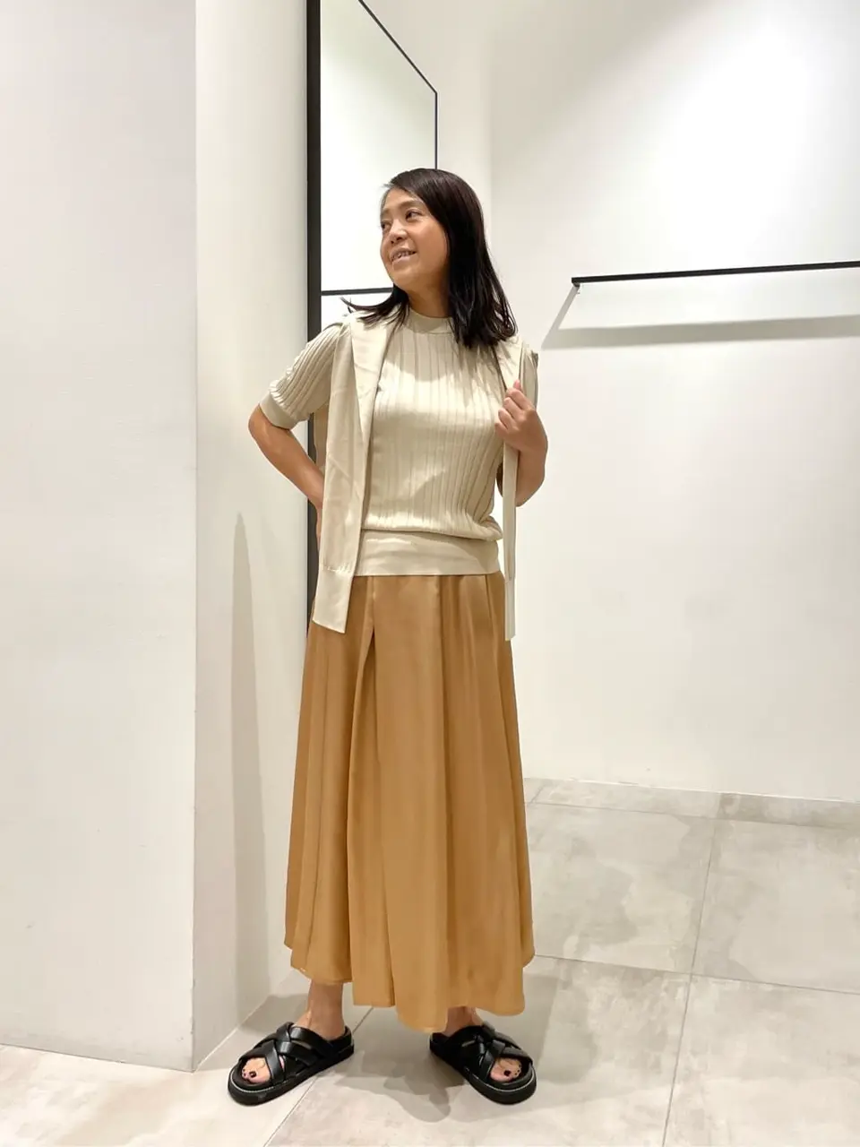  米山美紀 コーディネート画像