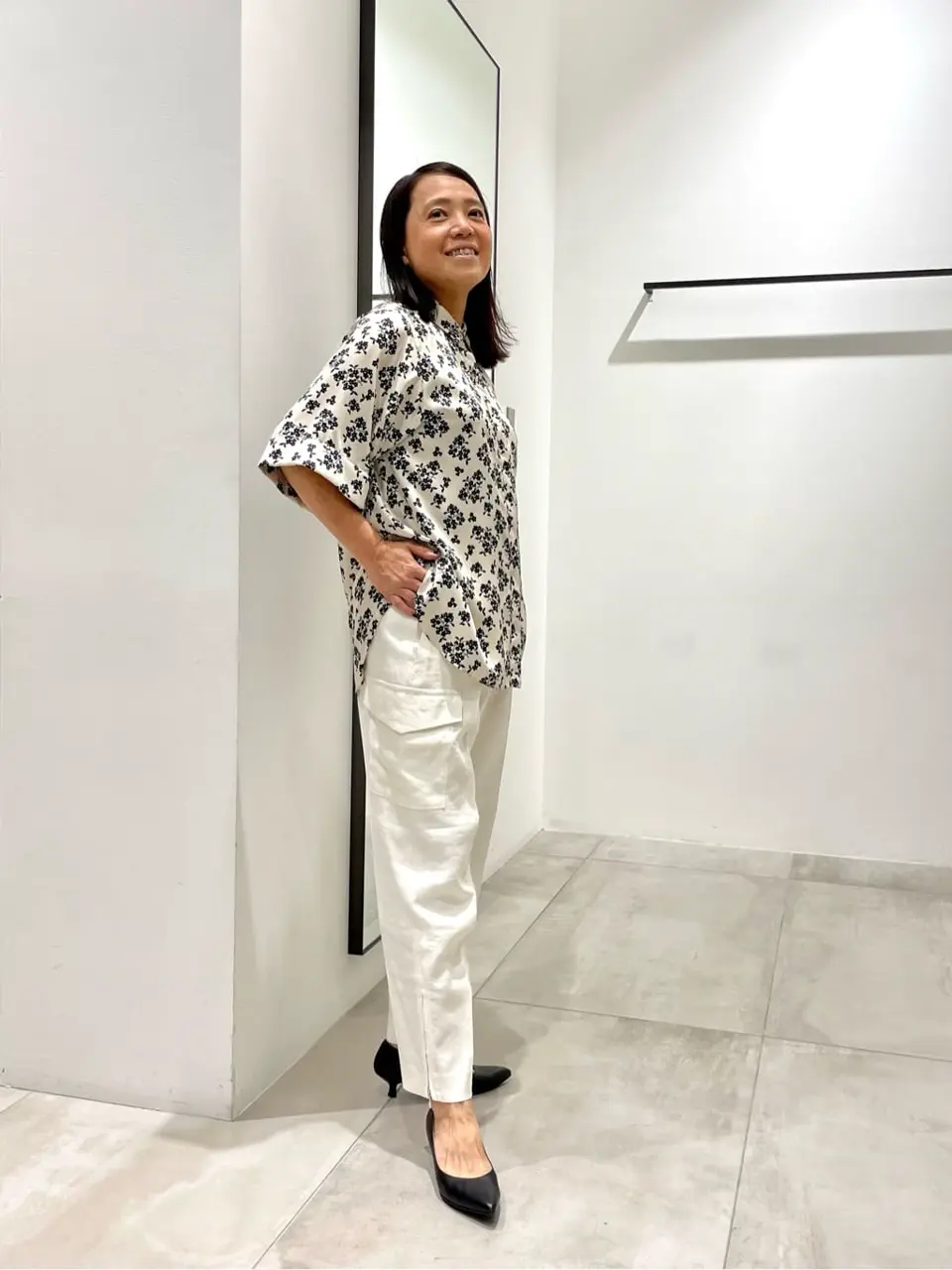  米山美紀 コーディネート画像