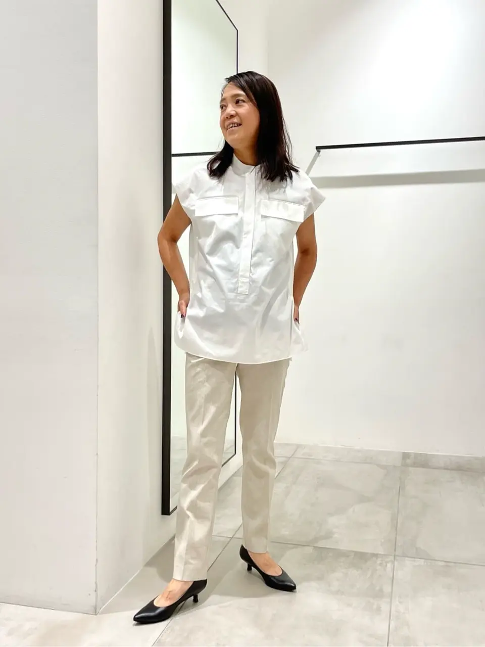  米山美紀 コーディネート画像