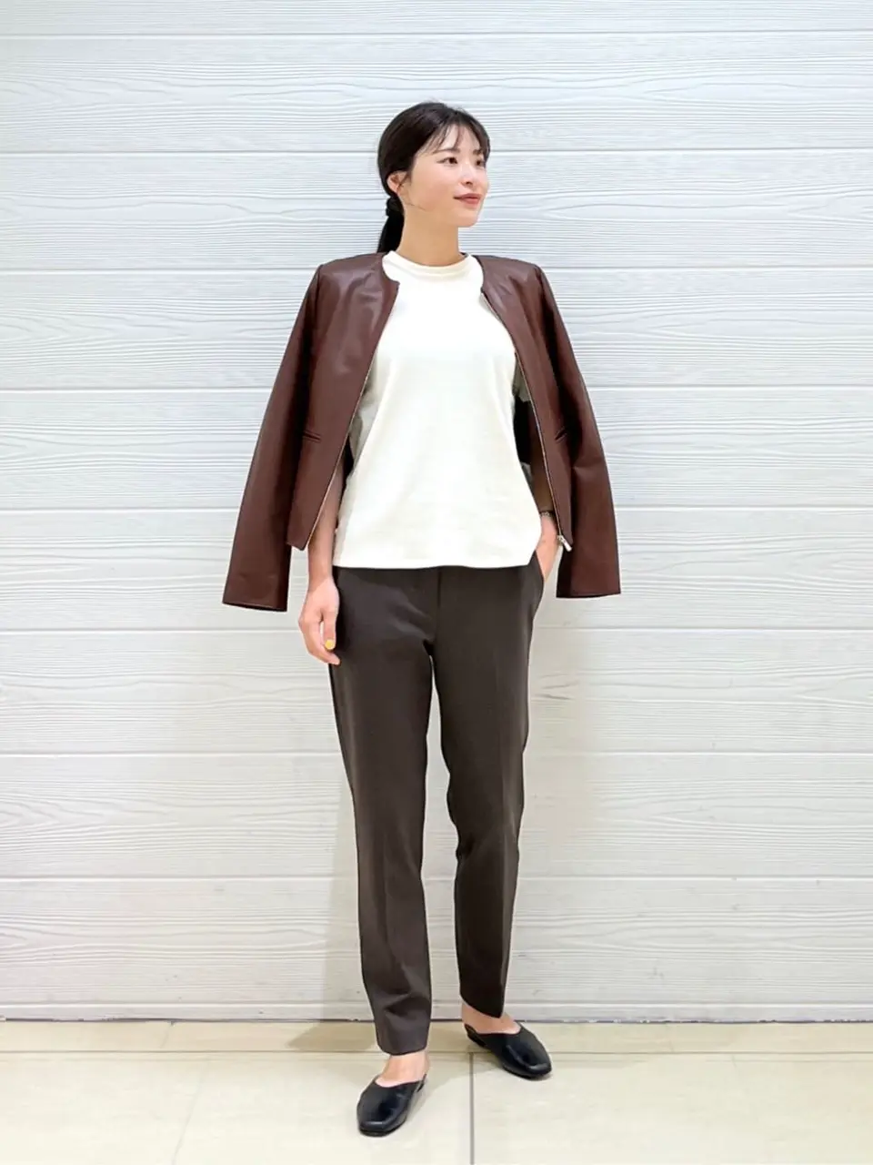 JOSEPH スタッフ コーディネート画像