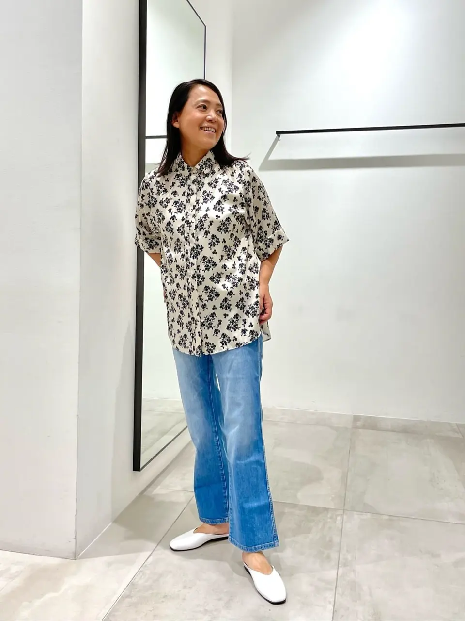  米山美紀 コーディネート画像